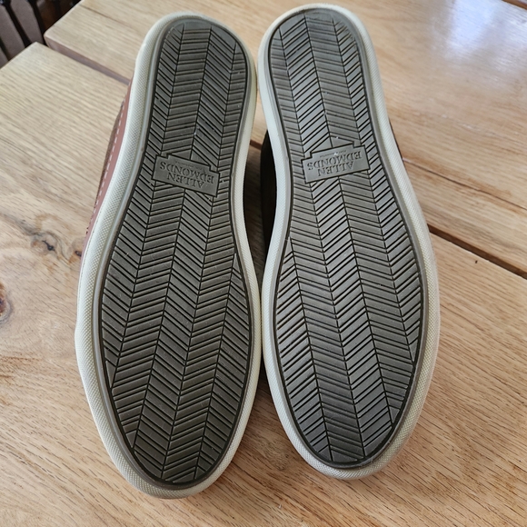 Allen Edmonds Port Washington Brown Suede Lace up Sneakers 11.5 D Casual Derby - Picture 8 of 9